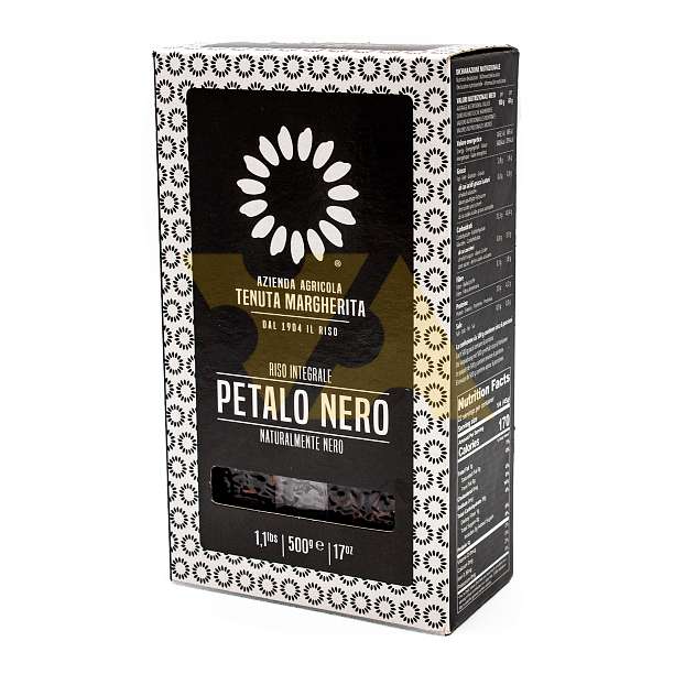 Рис из неочищенного черного зерна, TENUTA MARGHERITA, 0,500 кг (вак/уп кр/кор)  Tenuta Margherita Италия