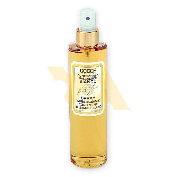Заправка бальзамическая белая, 5 лет выдержки, К0445, GOCCE, 0,25 (пл/б со спреем)  Acetaia Leonardi Италия