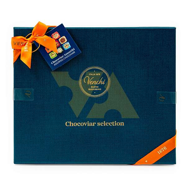 Ассорти шоколадных конфет CHOCOVIAR SELECTION, VENCHI, 0,316 кг (подарочная карт/кор, коллекция «CHOCOVIAR SELECTION»)  Venchi Италия