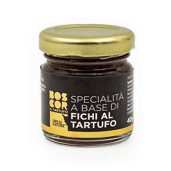 Соус из инжира с черным трюфелем BOSCOR, CALUGI, 0,040 кг (ст/б)