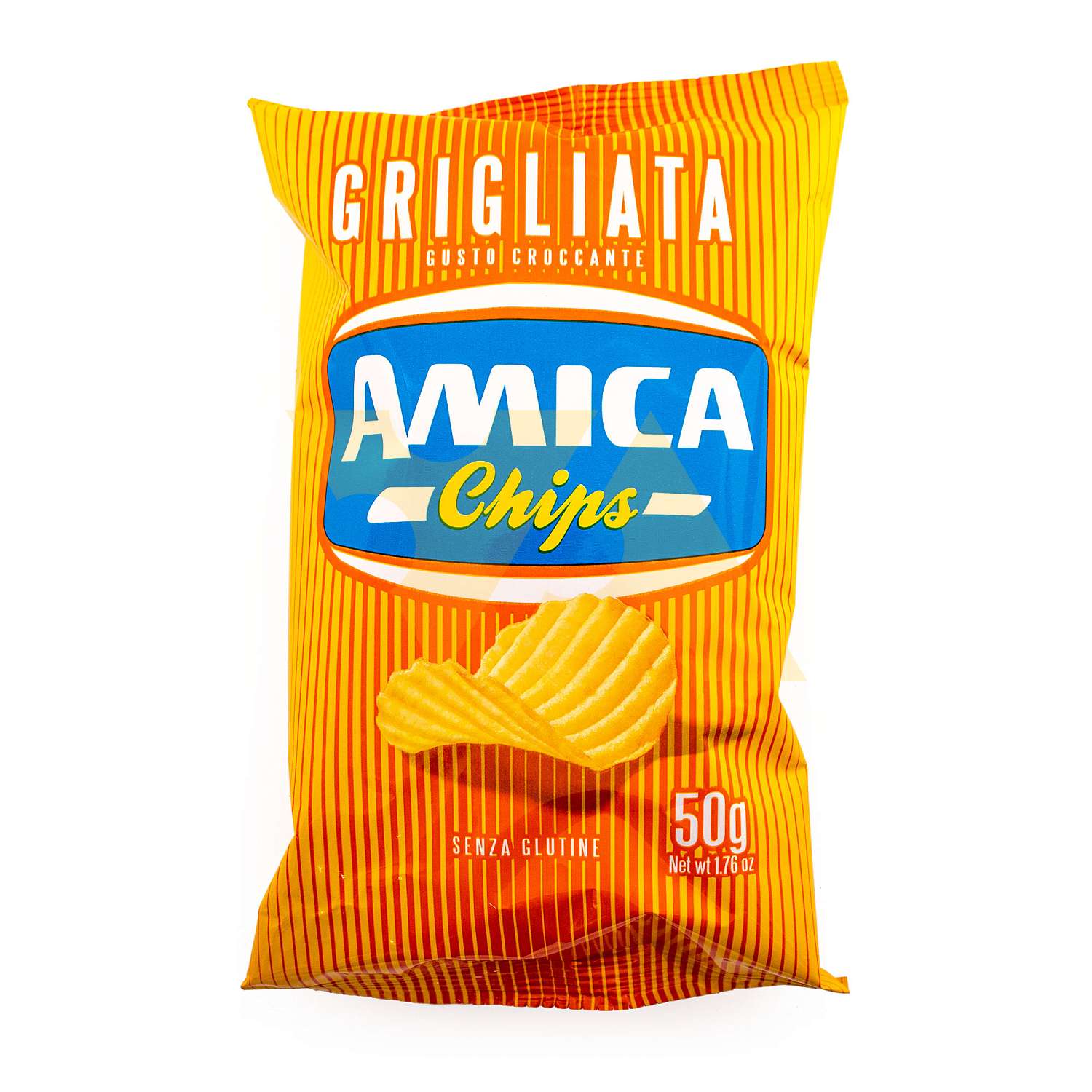 Чипсы картофельные рифленые GRIGLIATA, AMICA CHIPS, 0,05 кг купить с ...