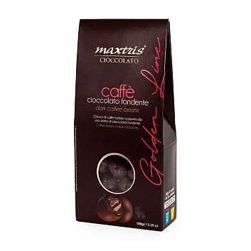 Зёрна кофе обжаренные в темном шоколаде, MAXTRIS CIOCCOLATO, 0,150 кг (карт/кор)