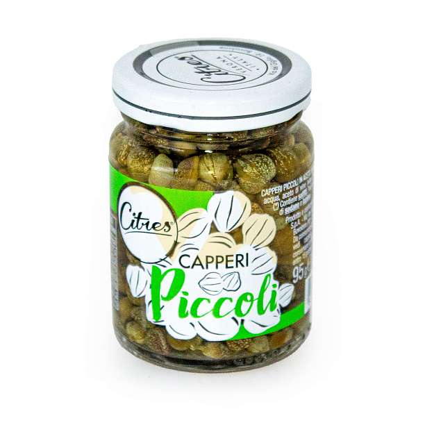 Каперсы мелкие в уксусе, CITRES, 0,095 кг/0,050 кг (ст/б)  Citres Италия