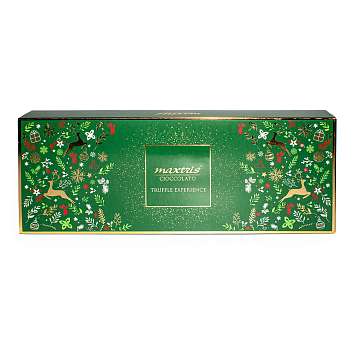 Ассорти трюфелей с разными вкусами 5 видов TRUFLE EXPERIENCE, MAXTRIS CIOCCOLATO, 0,500 кг (зеленая подарочная коробка)