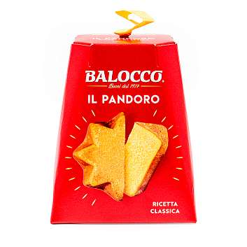 Пандоро, рождественский кекс из Вероны, BALOCCO, 0,080 кг (карт/кор)
