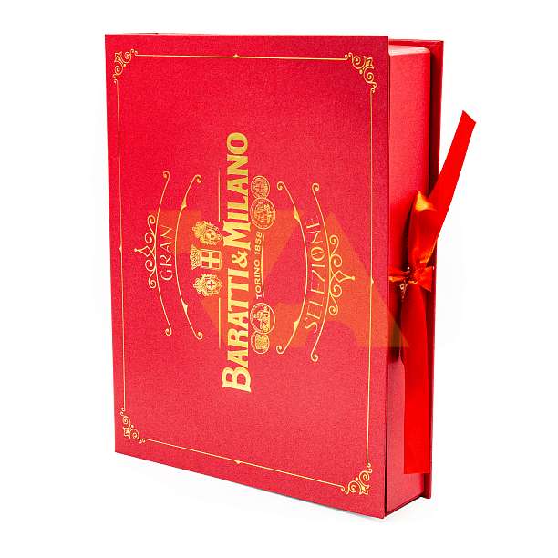 Набор сладостей ассорти GRAN SELEZIONE, 4409, 6 видов, BARATTI&MILANO, 0,825 кг (карт/кор)  Baratti & Milano Италия