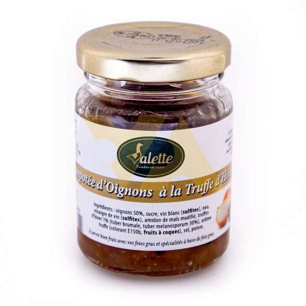 Соус из лука и черного трюфеля, VALETTE, 0,09 кг (ст/б)  Valette Foie Gras Франция