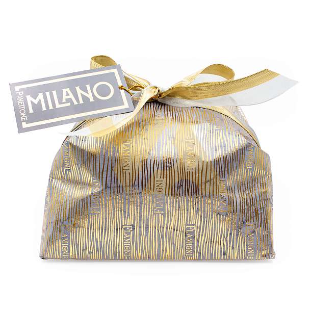 Панеттоне Миланский с изюмом и цукатами, FLAMIGNI, 1 кг (бумажная упаковка)  Flamigni S.r.L. Италия