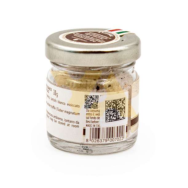 Соль ароматизированная белым трюфелем, SAVINI TARTUFI, 0,030 кг (ст/б)  SAVINI TARTUFI Италия
