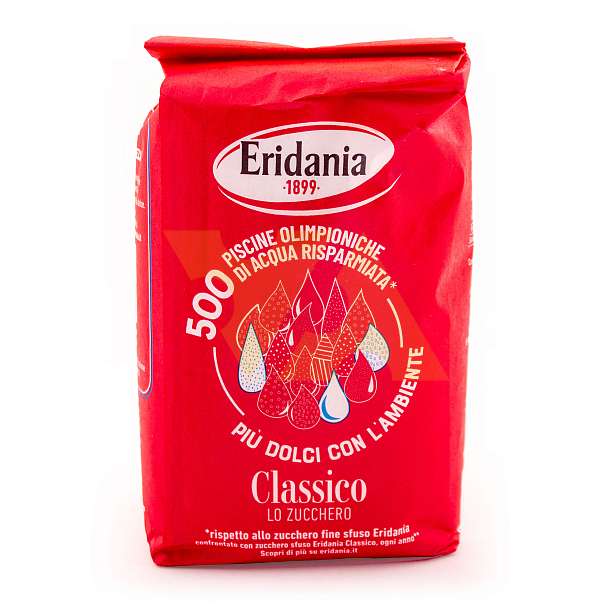 Сахар белый классический (песок) CLASSICO, ERIDANIA, 1 кг 1 кг. Eridania Италия