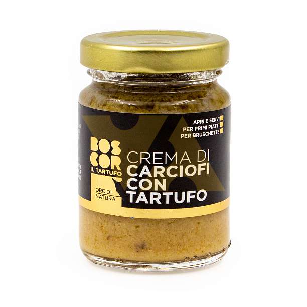 Соус из артишоков с черным трюфелем BOSCOR, CALUGI, 0,085 кг (ст/б)  BOSCOR, CALUGI Италия