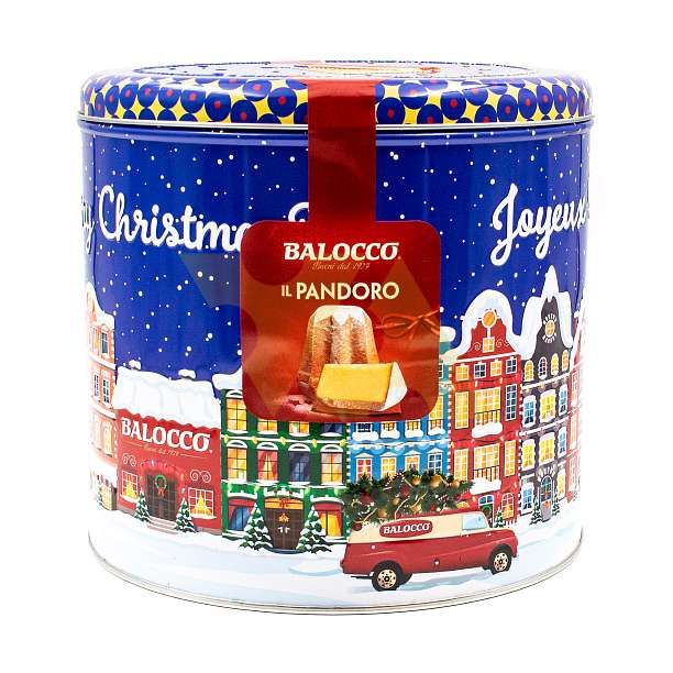 Пандоро, рождественский кекс из Вероны, BALOCCO, 0,75 кг (жест/кор)  Balocco Италия