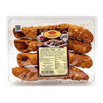 Канноли (трубочки) сицилийские большие, 8 шт в коробке, PENNISI, 0,250 кг