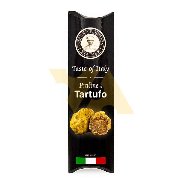 Пралине из белого шоколада с трюфелем, 129, COCOA SELECTION, STAINER, 0,0294 кг (карт/кор)  ANDREA STAINER Италия