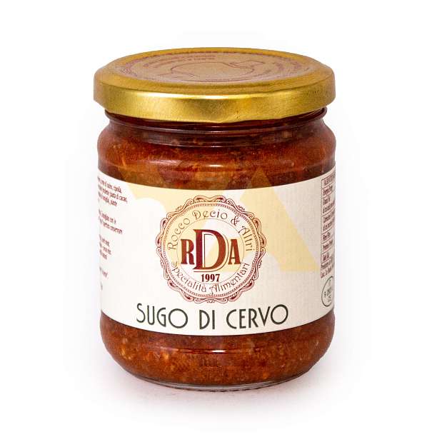 Соус (рагу)  из оленины 43%, RDA, 0,180 кг (ст/б)  RDA S.r.l. Италия