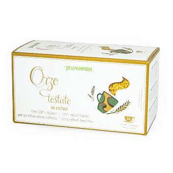 Кофе ячменный, 10 фильтр-пакетиков по 8 гр. для заваривания, REGINADIFIORI, 0,080 гр (карт/кор)