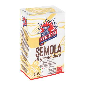 Мука из твердых сортов пшеницы, MOLINO FERRARI, 0,5 кг