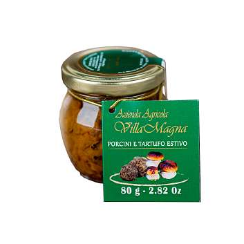 Соус из белых грибов и черного летнего трюфеля, VILLA MAGNA, 0,08 кг