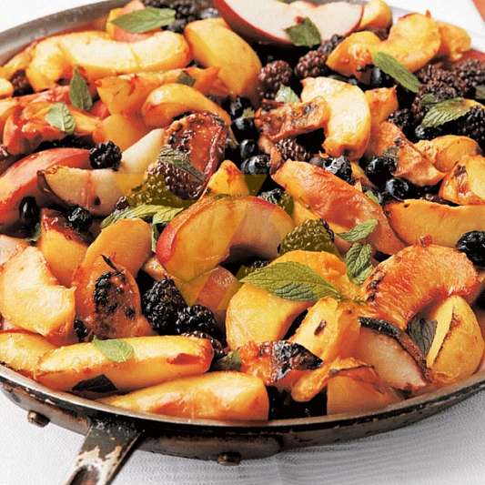 Жареные фрукты