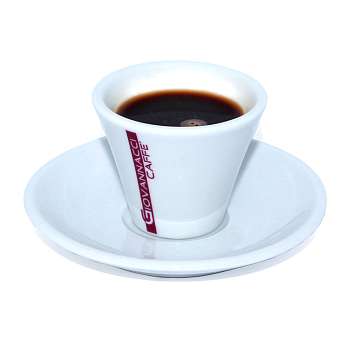 Набор фарфоровых чашек и блюдец для эспрессо CAFFE GIOVANACCI 6 шт (маленькие)