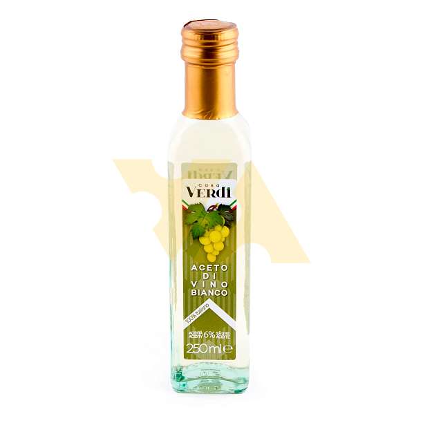 Уксус винный белый CASA VERDI, кислотность 6%, ARETINO, 0,25 л (ст/бут) 270 Acetificio Aretino Италия