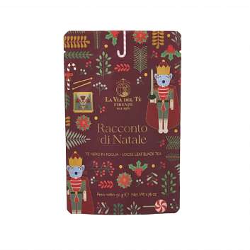 Чай черный листовой RACCONTO DI NATALE, LA VIA DEL TE, 0,050 кг (дой-пак)