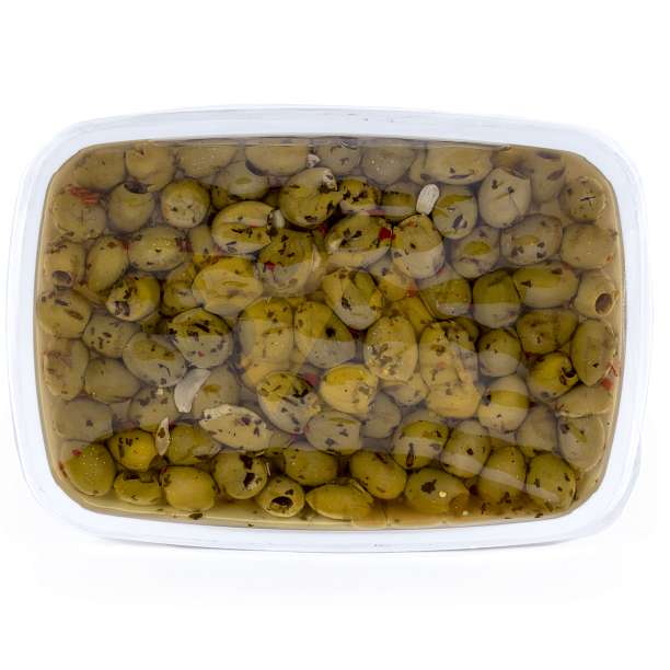 Оливки без косточек на гриле приправленые BEL GUSTO, GRANATA, 0,95 кг (пл/конт)  Granata Antonio Италия