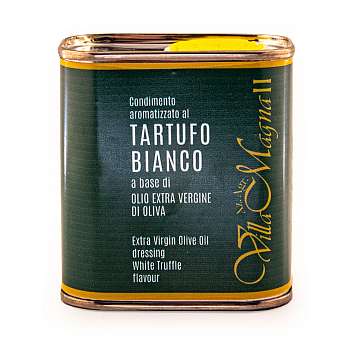 Масло оливковое первого холодного отжима ароматизированное белым трюфелем, VILLA MAGNA, 0,175 л