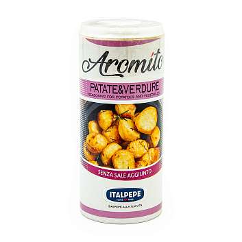 Смесь специй для приготовления картофеля и овощей без добавления соли AROMITO, ITALPEPE, 0,050 кг (пл/б)