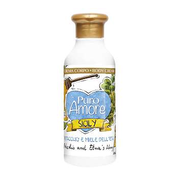 Крем для тела с фисташками и медом с вулкана Этна, PURO AMORE, 0,250 мл