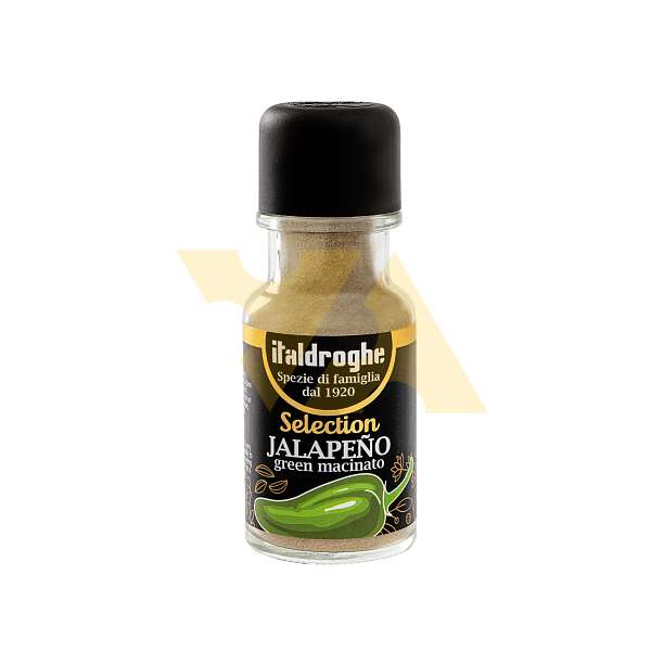 Перец чили "Халапеньо" зеленый молотый ITALDROGHE, 0,035 кг (ст/бут)  ALMI ITALIA Италия