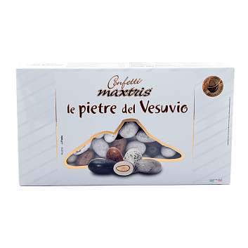Миндаль в белом и темном шоколаде Камни Везувия, MAXTRIS, 1 кг