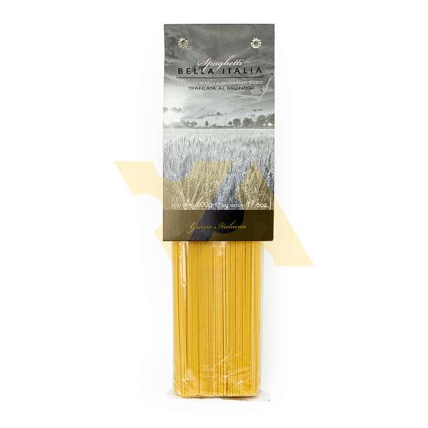 Спагетти BELLA ITALIA, паста из твердых сортов пшеницы,  UMBRO, 0,5 кг 0.5 кг. Antico Pastificio Umbro S.r.l. Италия