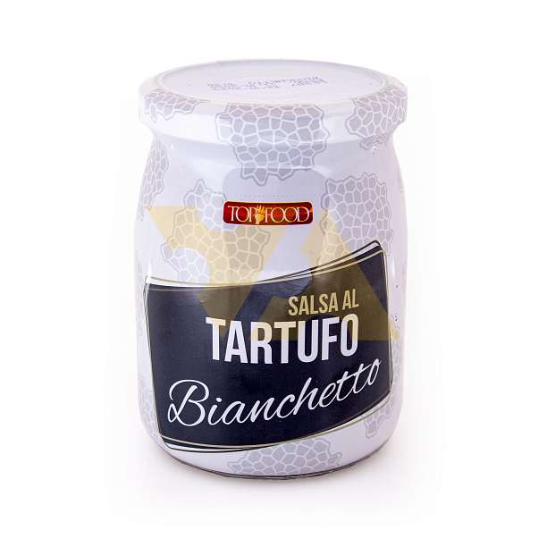 Соус Трюфельный BIANCHETTO, на основе белого трюфеля, TOP FOOD, 0,58 л/0,52 кг (ст/б)  Top Single Service S.r.l Италия