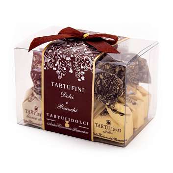 Конфеты 0128 ассорти Трюфель Дольче и Бьянко, ANTICA TORRONERIA PIEMONTESE, 0,063 кг (пл/кор)
