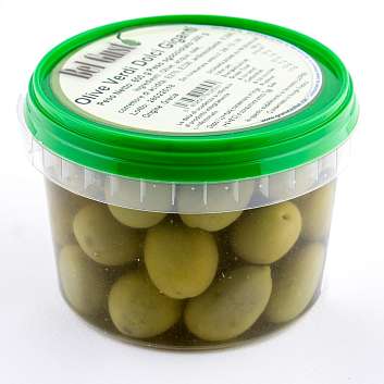 Оливки гигантские BEL GUSTO, GRANATA, 0,600 кг/0,35 кг (пл/б)