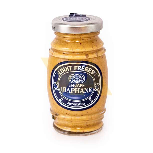 Горчица прозрачная (diaphane) ароматная т.м. LOUIT FRERES, 0,130 кг  Louit Frères Италия