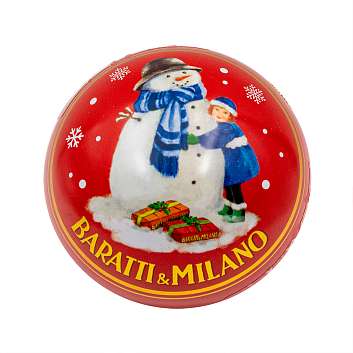 Пралине Кремино классико в Новогоднем шаре, 4787, BARATTI&MILANO, 0,042 кг (жест/кор)