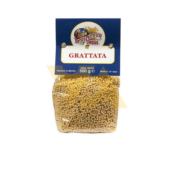 Граттата с яйцом, паста из твердых сортов пшеницы, LINEA TRADIZIONALE, UMBRO, 0,5 кг  Antico Pastificio Umbro S.r.l. Италия
