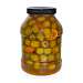 Оливки зеленые без косточек в маринаде с танжерином и перцем чили, ZEVS, 2,52 кг/1,05 кг (пл/б)  ZEUS Греция