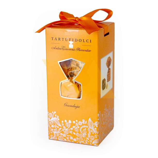 Конфеты Трюфель Джандуйя TARTUFIDOLCI, ANTICA TORRONERIA PIEMONTESE, 0,160 кг (карт/кор)  Antica Torroneria Piemontese Италия