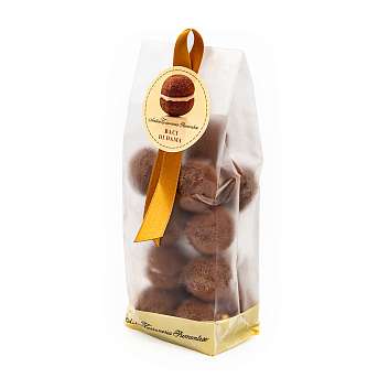 Печенье I BACI DI DAMA с какао с начинкой из белого шоколада, ANTICA TORRONERIA PIEMONTESE, 0,200 кг (пл/пак)