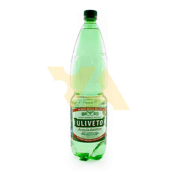 Вода минеральная слабогазировнная ULIVETO, 1,5 л (пл/б) 1.5 л. Acqua e Terme di Uliveto S.p.A. Италия