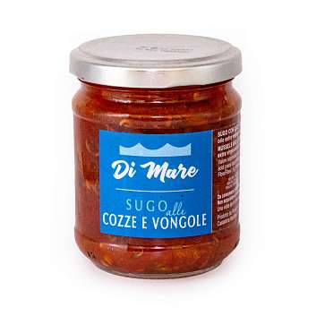 Соус с мидиями и моллюсками 36% TOSCANA IN TAVOLA, RDA, 0,180 кг (ст/б)