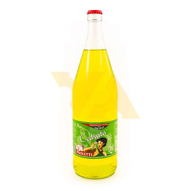 Лимонад CEDRATA, PAOLETTI, 1 л (ст/бут)  Paoletti Италия