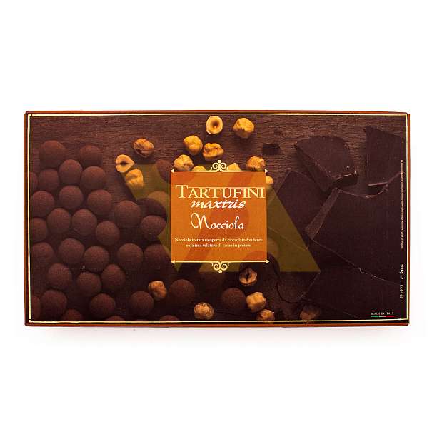 Фундук (лесной орех) в темном шоколаде TARTUFINI, MAXTRIS, 0,5 кг  Confetti Maxtris Италия