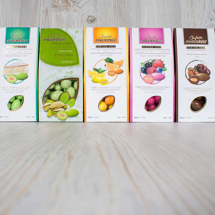 Новинка - миндаль в шоколаде и сахарной глазури.