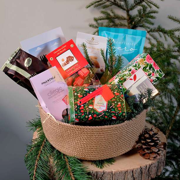 Набор подарочный Momento di Dolcezza в корзине