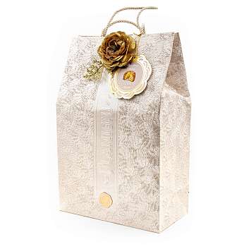 Панеттоне Миланский с изюмом и цукатами, FLAMIGNI, 1 кг (пакет подарочный)