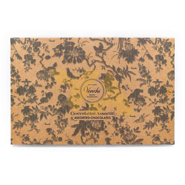 Ассорти шоколадных конфет BUREAU ALICE, VENCHI, 0,230 кг (подарочная карт/кор, коллекция «Рождественская Алиса»)  Venchi Италия